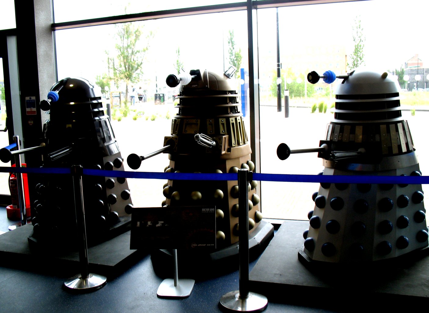 Daleks at Dr. Who photograph